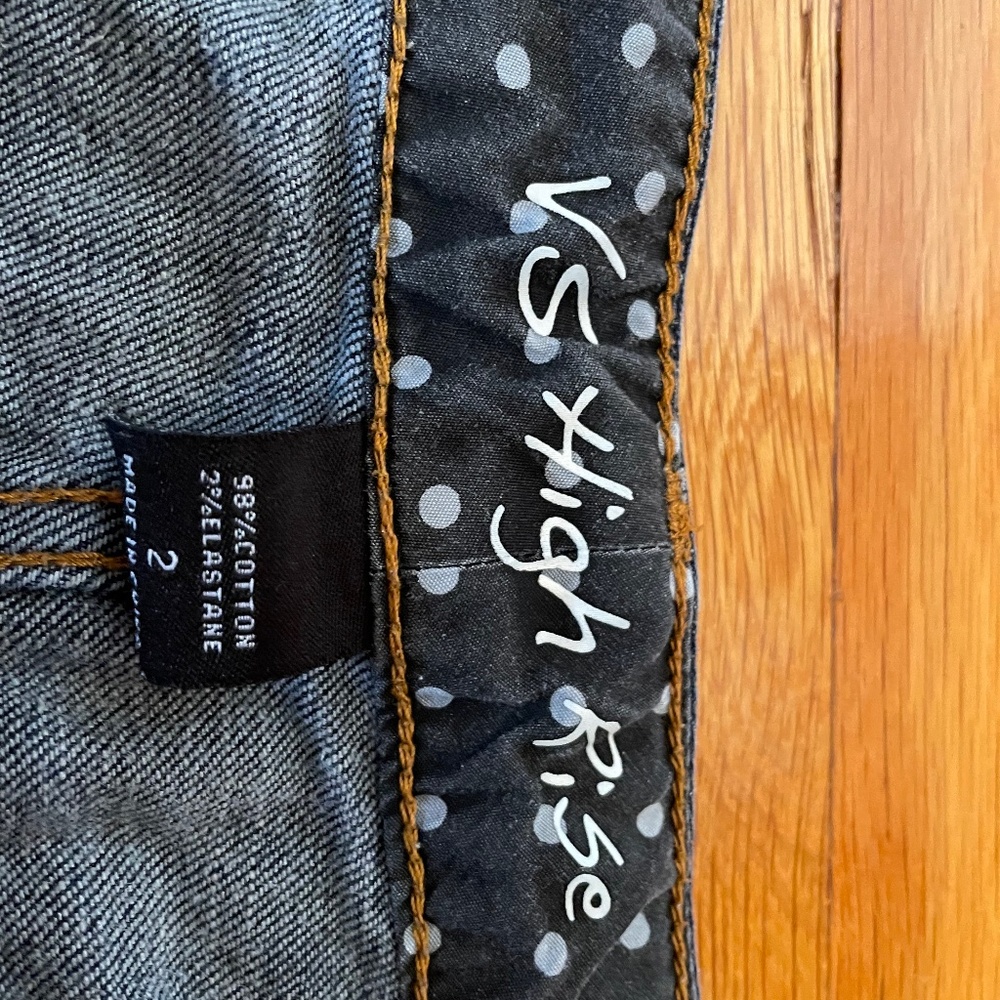 VIctoria Secret Jean Shorts High Rise